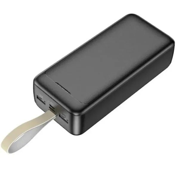 Повербанк 50000 мАч 22,5 Вт с быстрой зарядкой, USB-C и 2 USB, внешний аккумулятор 57089 фото